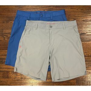 Rhone Blue Gray Shorts The Resort Short Commuter Shorts Men's Size 31
